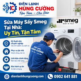 Sửa Máy Sấy Smeg Tại Nhà: Uy Tín, Tận Tâm