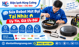 Sửa Robot Hút Bụi Tại Nhà Uy Tín