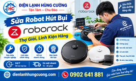 Sửa Robot Hút Bụi Roborock: Thợ Giỏi, Linh Kiện Hãng