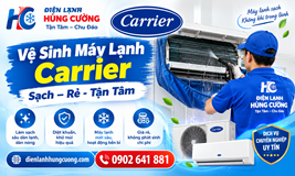 Vệ Sinh Máy Lạnh Carrier: Sạch - Rẻ - Tận Tâm