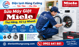 Sửa Máy Giặt Miele Tại Nhà: Bắt Đúng Bệnh, Xử Lý Siêu Tốc
