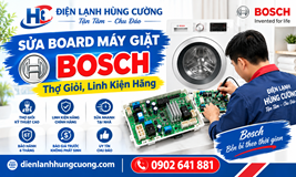SỬA BOARD MÁY GIẶT BOSCH TẬN NHÀ