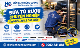 Sửa Tủ Rượu Vang Chuyên Nghiệp: Thợ Giỏi, Bắt Đúng Bệnh