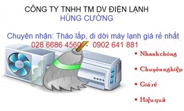 Tháo Lắp Máy Lạnh Quận 3