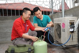 Cẩn Trọng Khi Nạp Gas Máy Lạnh