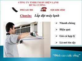 Lắp Đặt Máy Lạnh Tại Nhà Bè