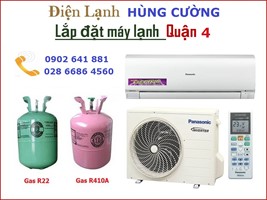 Lắp Máy Lạnh Giá Rẻ Tại Quận 4