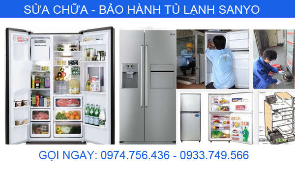 Sửa chữa tủ lạnh sanyo