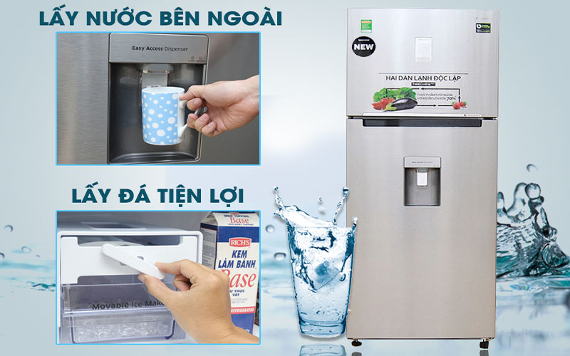 Có nên mua tủ lạnh lấy nước bên ngoài hay không?