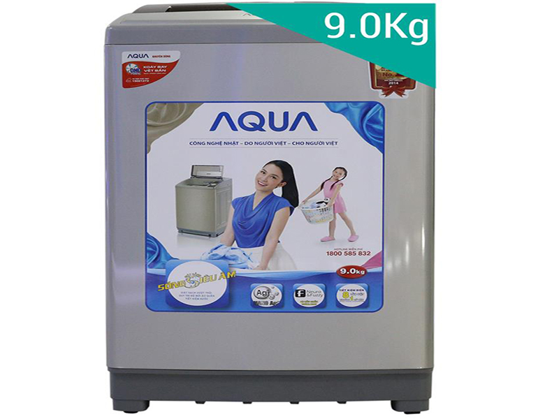 Cách sử dụng máy giặt Aqua 9kg và những chức năng được trang bị trên máy